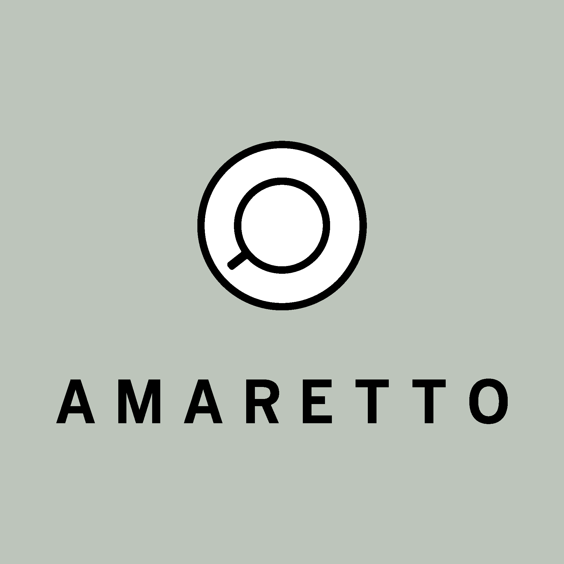 AMARETTO Bakery CafВ Logo Vector Logo